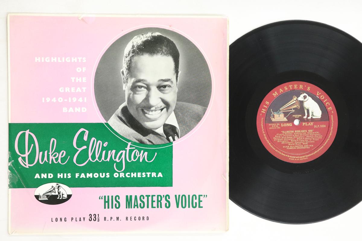 10inch Record DUKE ELLINGTON Ellington Highlights 1940 Highligh DLP1034 HIS MASTERS VO 1954 UK Jazz Used
10inch Record DUKE ELLINGTON Ellington Highlights 1940 Highligh DLP1034 HIS MASTERS VO 1954 UK Jazz Used