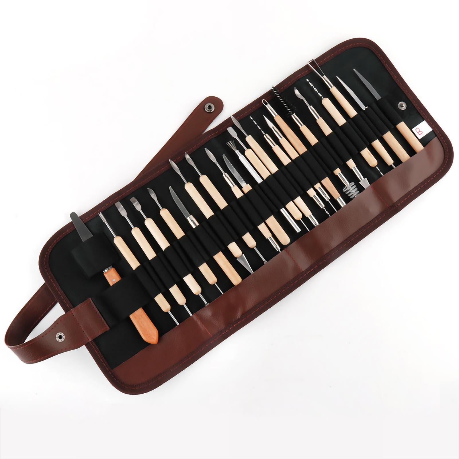 22pcs Clay Sculpting Tools Kit Lightweight Incisive Hardwood Handles Metal Clay Carving Tools for
22pcs Clay Sculpting Tools Kit Lightweight Incisive Hardwood Handles Metal Clay Carving Tools for