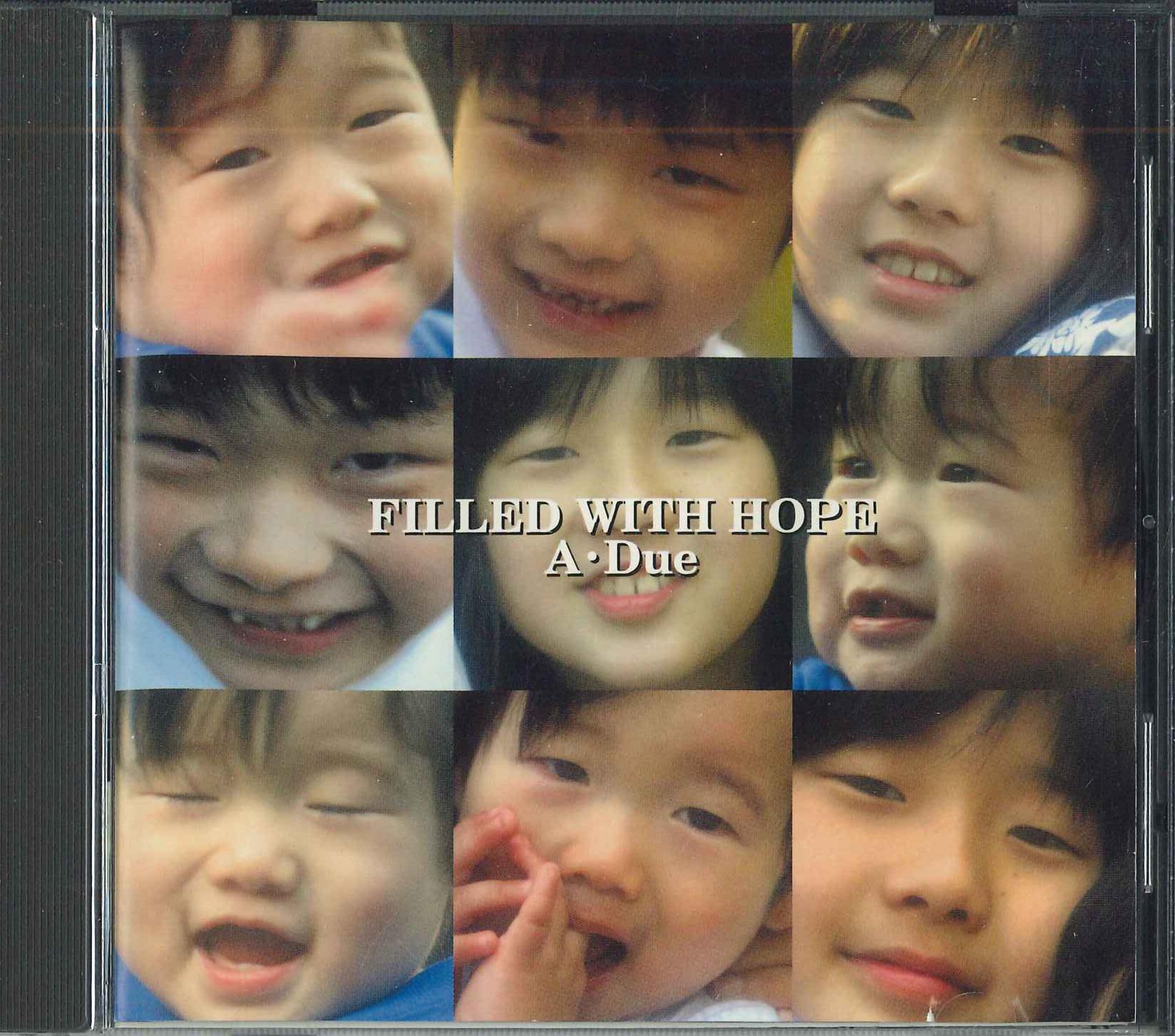 CD ATWO Filled With Hope DUE002 NOT ON LABEL 2003 Japan Obi Japanese PopRock Used
CD ATWO Filled With Hope DUE002 NOT ON LABEL 2003 Japan Obi Japanese PopRock Used