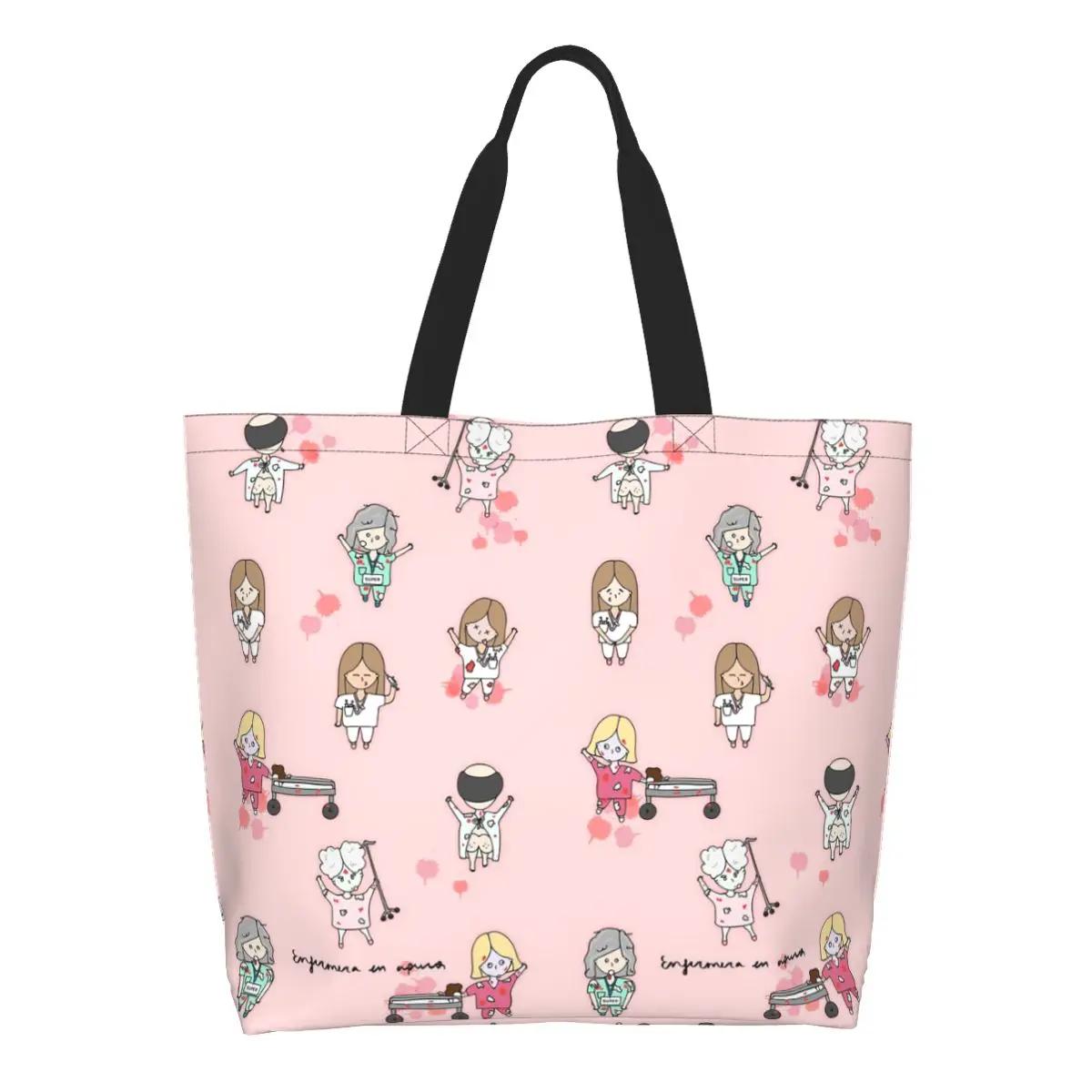 Funny Nurse Grocery Shopping Bags Custom Print Canvas Shopper Shoulder Tote Bag Large Capacity Health Care Nursing Handbag S разноцветный
Funny Nurse Grocery Shopping Bags Custom Print Canvas Shopper Shoulder Tote Bag Large Capacity Health Care Nursing Handbag S разноцветный