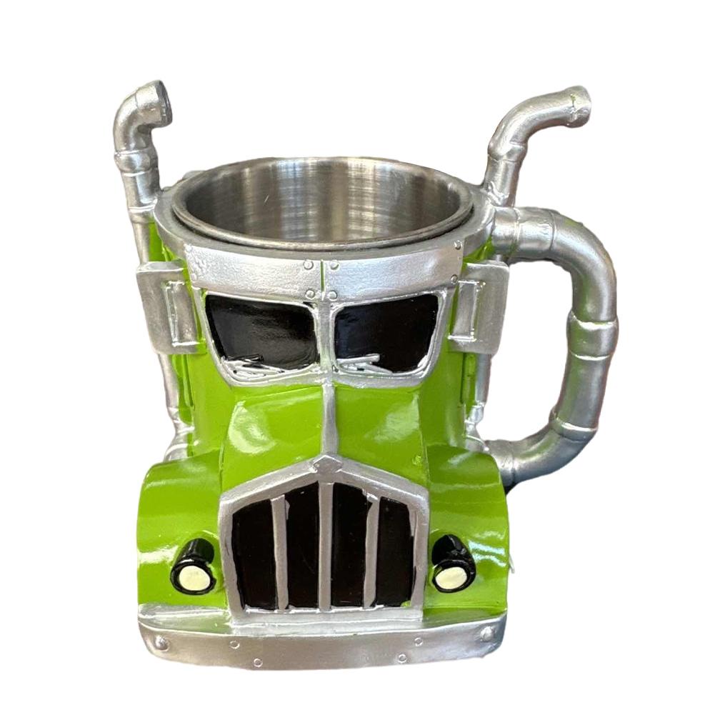 Semi-Truck Coffee Mugs Stainless Steel Handcrafted Truck Coffee Mug Creative Truck Coffee Cup Gifts for Coffee & Truck Lovers 200-250ml зелений
Semi-Truck Coffee Mugs Stainless Steel Handcrafted Truck Coffee Mug Creative Truck Coffee Cup Gifts for Coffee & Truck Lovers 200-250ml зелений