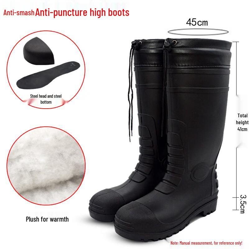 Lined Steel Toe Safety Rain Boots 42
Lined Steel Toe Safety Rain Boots 42