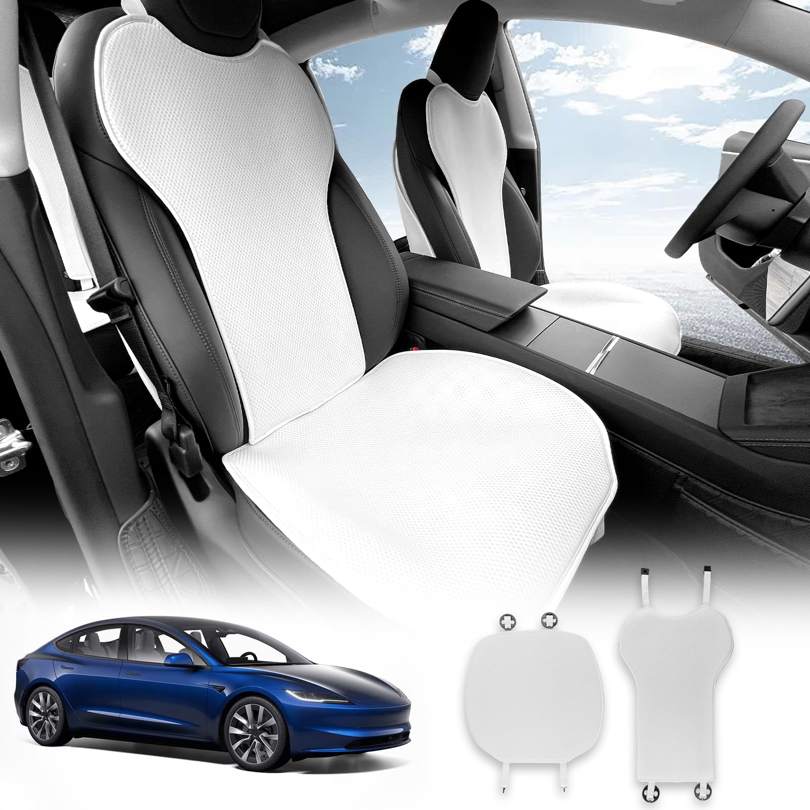 Чехлы на сиденья автомобиля FDAIUN для Tesla Model 3 2024 Light Car Seat Simply Hang Mesh Heat Sweat All Stain Specific Vehicle Interior Front Seat 1 Set Seat белый
Чехлы на сиденья автомобиля FDAIUN для Tesla Model 3 2024 Light Car Seat Simply Hang Mesh Heat Sweat All Stain Specific Vehicle Interior Front Seat 1 Set Seat белый