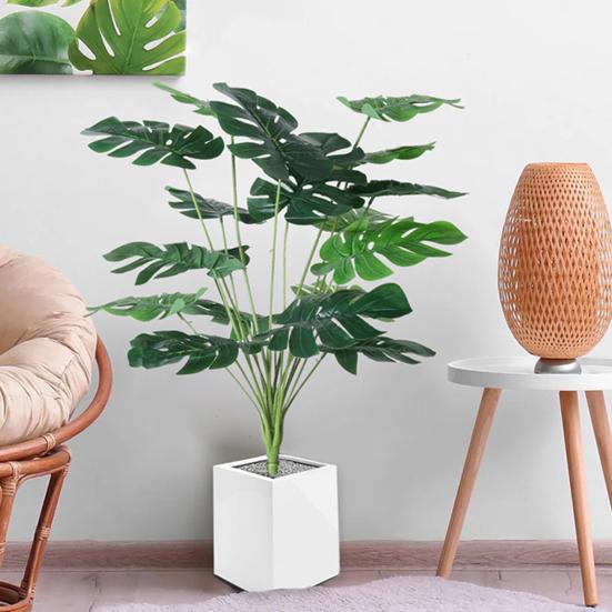 Artificial Flowers Large Leaf Tree Plants Realistic Looking Fine Texture Eco-friendly Fake Potted Plants Wedding Decoration B
Artificial Flowers Large Leaf Tree Plants Realistic Looking Fine Texture Eco-friendly Fake Potted Plants Wedding Decoration B