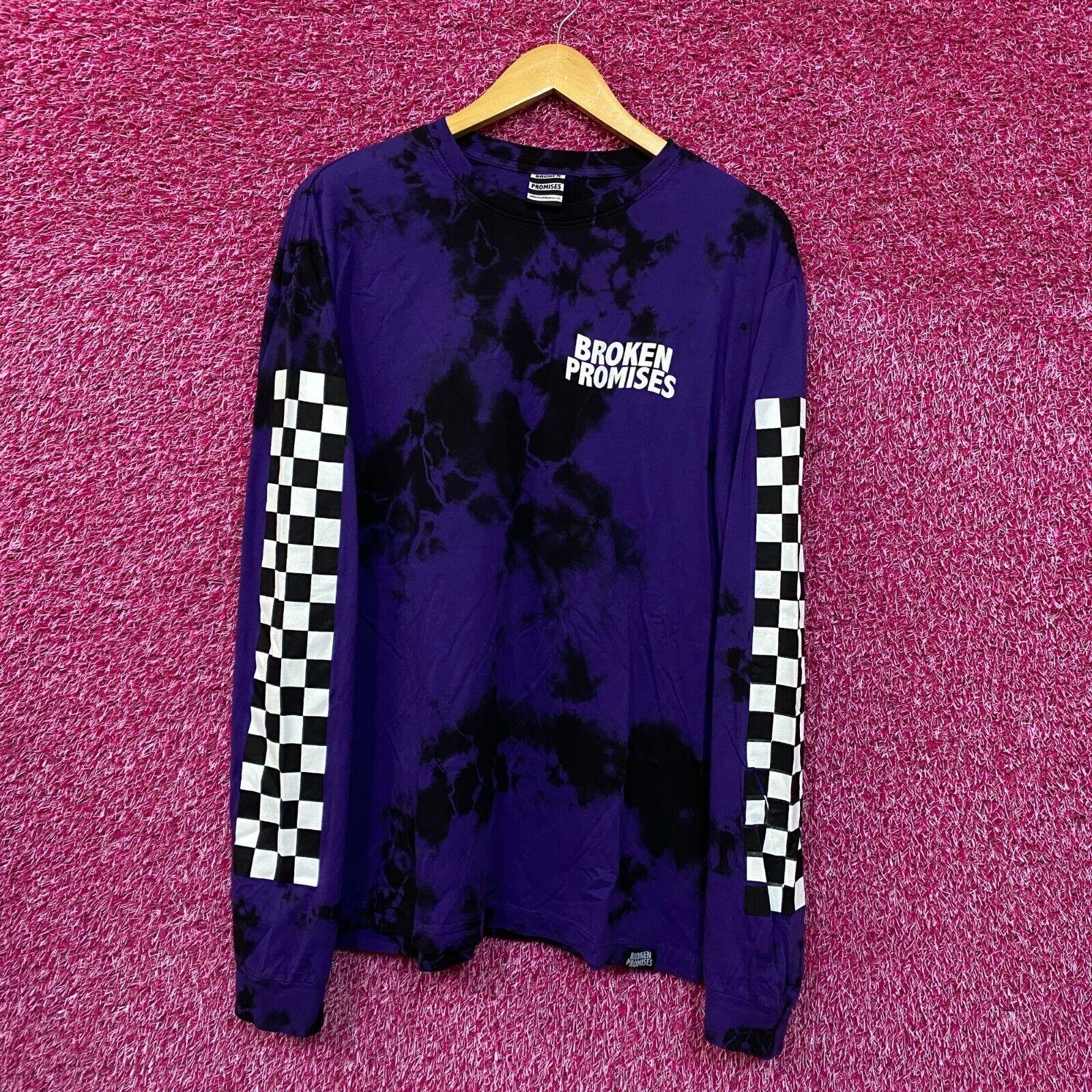 Broken Promises Street wear Purple/black Tie Dye Long Slrr shirt larg 4XL
Broken Promises Street wear Purple/black Tie Dye Long Slrr shirt larg 4XL