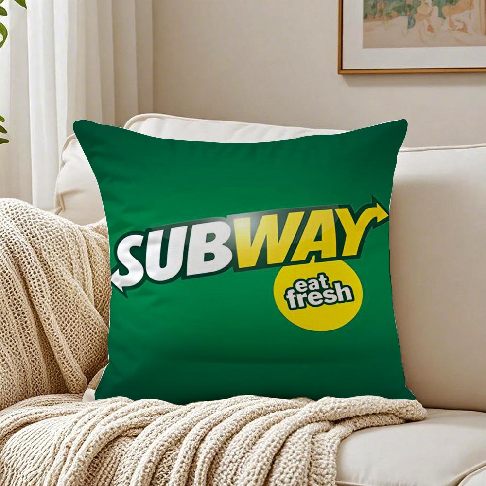 American FastFood Brand SSubway Cushion Cover Pillowcase Antidustmite living Room Sofa Decor Cushion Room 30X30cm
American FastFood Brand SSubway Cushion Cover Pillowcase Antidustmite living Room Sofa Decor Cushion Room 30X30cm