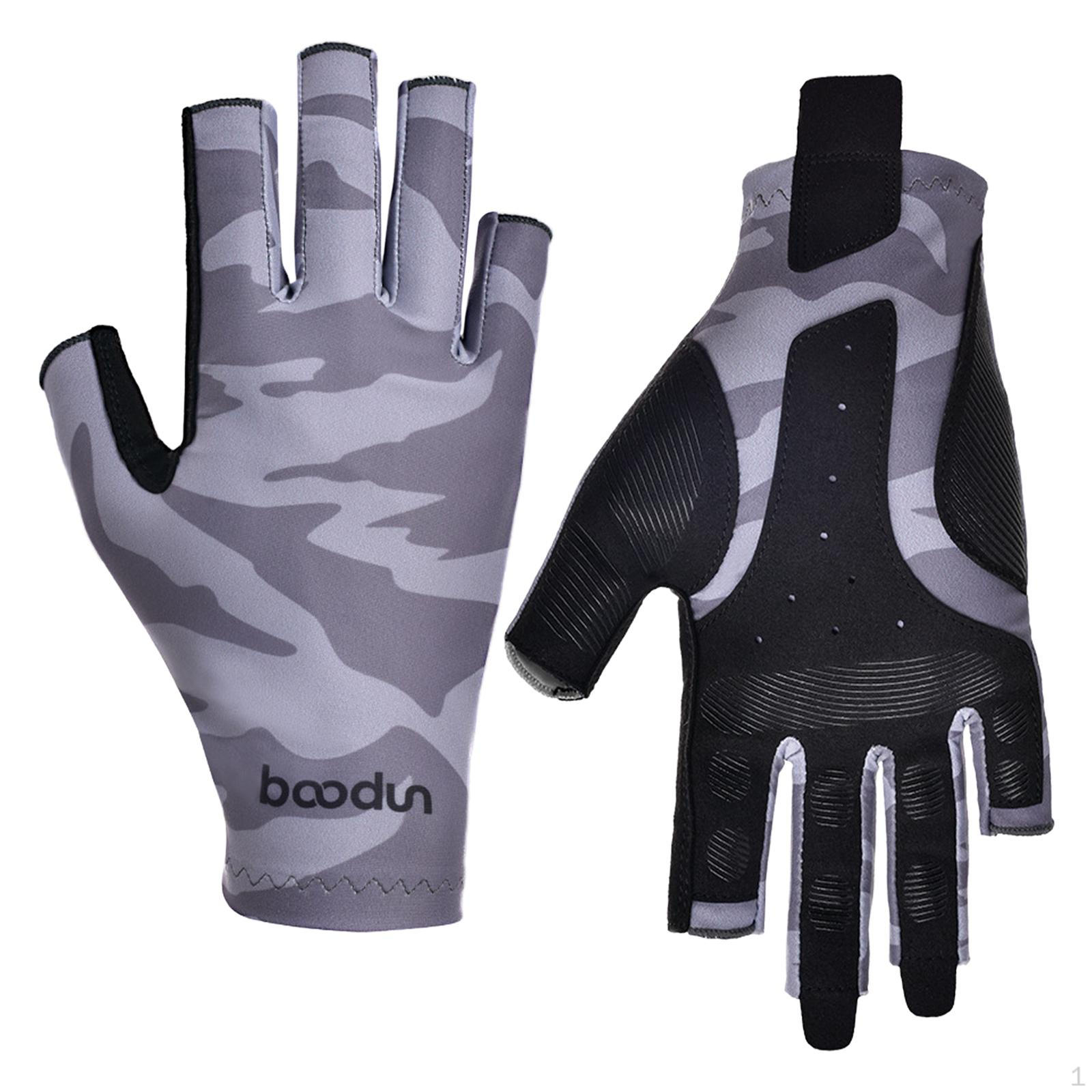 Fishing Gloves, Fingerless, Non- for Outdoor Rowing, Camping Gray XL
Fishing Gloves, Fingerless, Non- for Outdoor Rowing, Camping Gray XL
