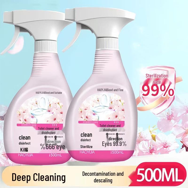 HaoYiJia Toilet Cleaner & Deodorizer - Eliminates Stains & Odors, Descaling & Disinfecting Formula
HaoYiJia Toilet Cleaner & Deodorizer - Eliminates Stains & Odors, Descaling & Disinfecting Formula