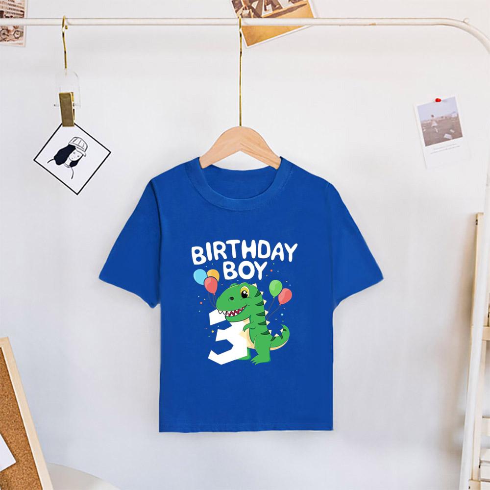 Dinosaur Birthday Number Printed Shirt Kids 2-8 Birthday Party T-Shirt Boy Shirt Dino Theme Tops Clothes Child Short Sleeve Tees 110
Dinosaur Birthday Number Printed Shirt Kids 2-8 Birthday Party T-Shirt Boy Shirt Dino Theme Tops Clothes Child Short Sleeve Tees 110