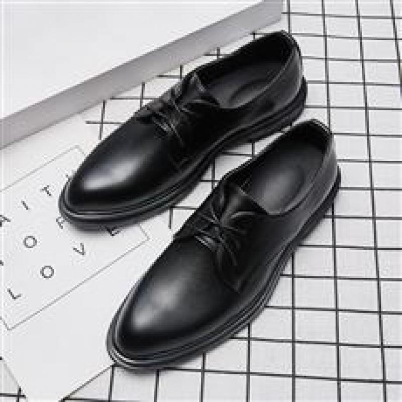 Low-top polished gentleman s small black shoes autumn new casual pointed leather shoes lace-up polished leather trend daily men s shoes 44 чёрный
Low-top polished gentleman s small black shoes autumn new casual pointed leather shoes lace-up polished leather trend daily men s shoes 44 чёрный