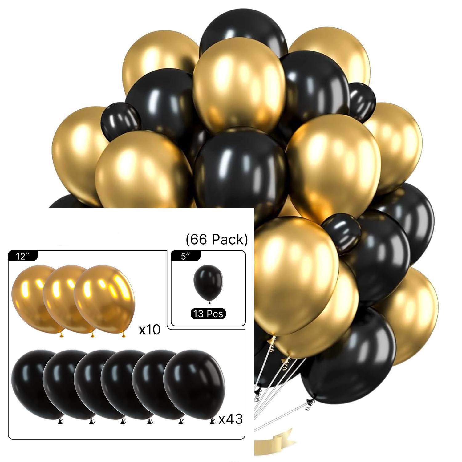 12inch 60pcs set of gold, black, and pink latex balloons, suitable for weddings, birthdays, trendy parties, bridal showers 12INCH
12inch 60pcs set of gold, black, and pink latex balloons, suitable for weddings, birthdays, trendy parties, bridal showers 12INCH