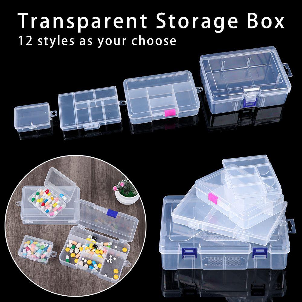 Plastic Clips Boxes Pill Storage Supply Jewelry Diamond Container Storage Box Craft Bead Holder 11
Plastic Clips Boxes Pill Storage Supply Jewelry Diamond Container Storage Box Craft Bead Holder 11