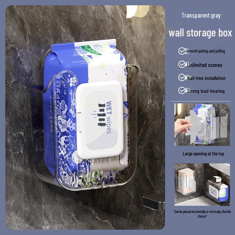 Luxurious No-Drill Wall-Mounted Tissue & Wet Wipe Box OPP Sealed Bag, Export Label, Box Packaging
Luxurious No-Drill Wall-Mounted Tissue & Wet Wipe Box OPP Sealed Bag, Export Label, Box Packaging