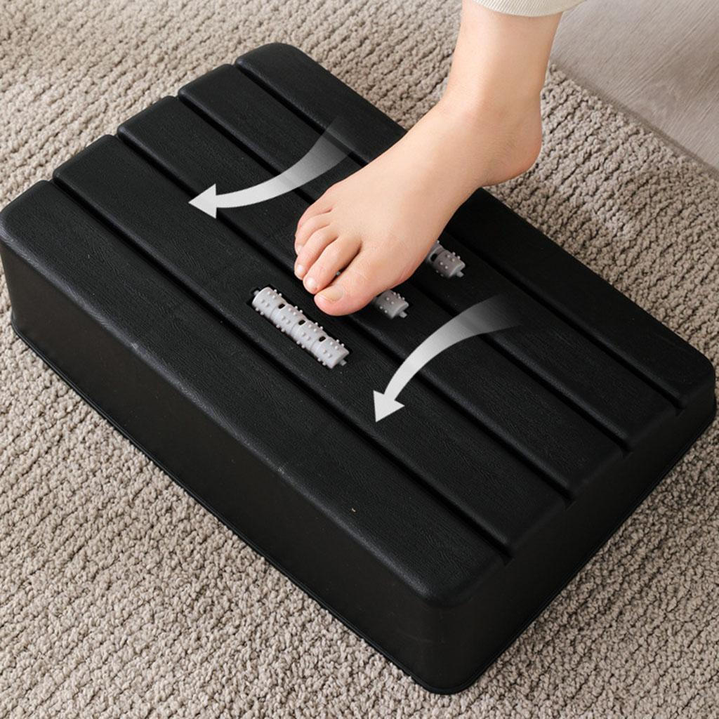 Foot Rest under Desk Massage Pad for Home Office Travel Black 1_37.5x26x12cm
Foot Rest under Desk Massage Pad for Home Office Travel Black 1_37.5x26x12cm