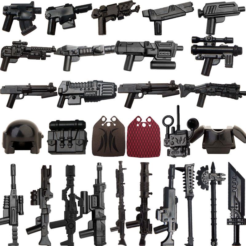 Military Building Blocks MOC Star Movie Characters Solider Figures War Mini Bricks Weapons Accessories Guns Cloak Axe Armor
Military Building Blocks MOC Star Movie Characters Solider Figures War Mini Bricks Weapons Accessories Guns Cloak Axe Armor