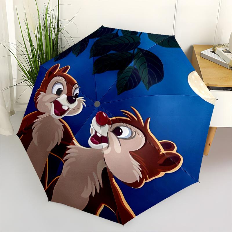 Disney Chip & Dale Automatic Opening and Closing Umbrella - Small Umbrella Suitable for Various Occasions, Portable 3-Fold Small Umbrella fo
Disney Chip & Dale Automatic Opening and Closing Umbrella - Small Umbrella Suitable for Various Occasions, Portable 3-Fold Small Umbrella fo