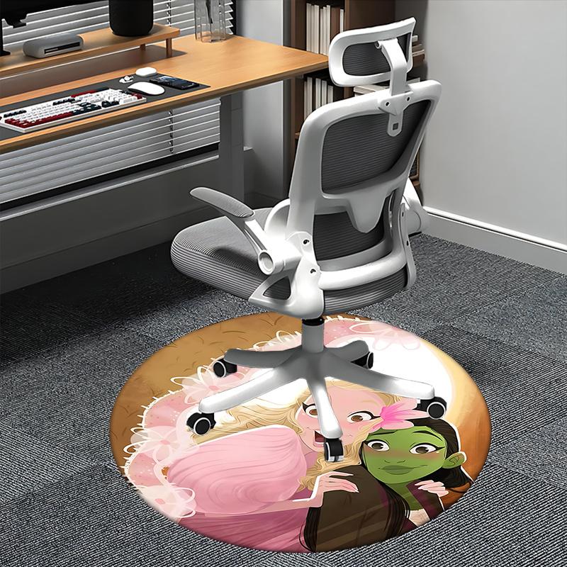 Rapunzel,Pascal Chair mat Round Rug Office carpet, Machine Washable, Non slip, Suitable for Living Rooms, Bedrooms 80cm
Rapunzel,Pascal Chair mat Round Rug Office carpet, Machine Washable, Non slip, Suitable for Living Rooms, Bedrooms 80cm