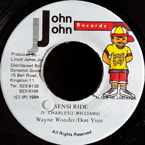 7inch Record WAYNE WONDER / DON YUTE - Sensi Ride NONE John John Recor 1994 Jamaica Reggae, Ska & Dub Used
7inch Record WAYNE WONDER / DON YUTE - Sensi Ride NONE John John Recor 1994 Jamaica Reggae, Ska & Dub Used