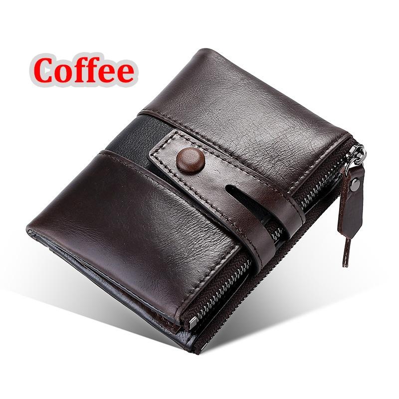 Роскошный мужской кошелек, короткий кожаный кошелек первого слоя, деловой кошелек для монет в стиле ретро с двойной молнией кофейный
Роскошный мужской кошелек, короткий кожаный кошелек первого слоя, деловой кошелек для монет в стиле ретро с двойной молнией кофейный