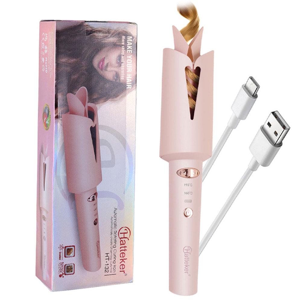 Hatteker 25mm Women s USB Automatic Curling Iron Multi-Temperature Control Fast Heating for Beach Waves & Spiral Curls Portable Home Hair Styler
Hatteker 25mm Women s USB Automatic Curling Iron Multi-Temperature Control Fast Heating for Beach Waves & Spiral Curls Portable Home Hair Styler