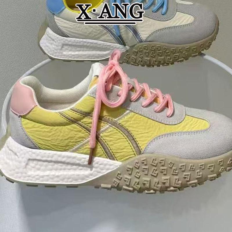 Leather color matching waffle Forrest Gump shoes children s versatile platform training shoes 2025 spring and summer new casual sports shoes 35
Leather color matching waffle Forrest Gump shoes children s versatile platform training shoes 2025 spring and summer new casual sports shoes 35