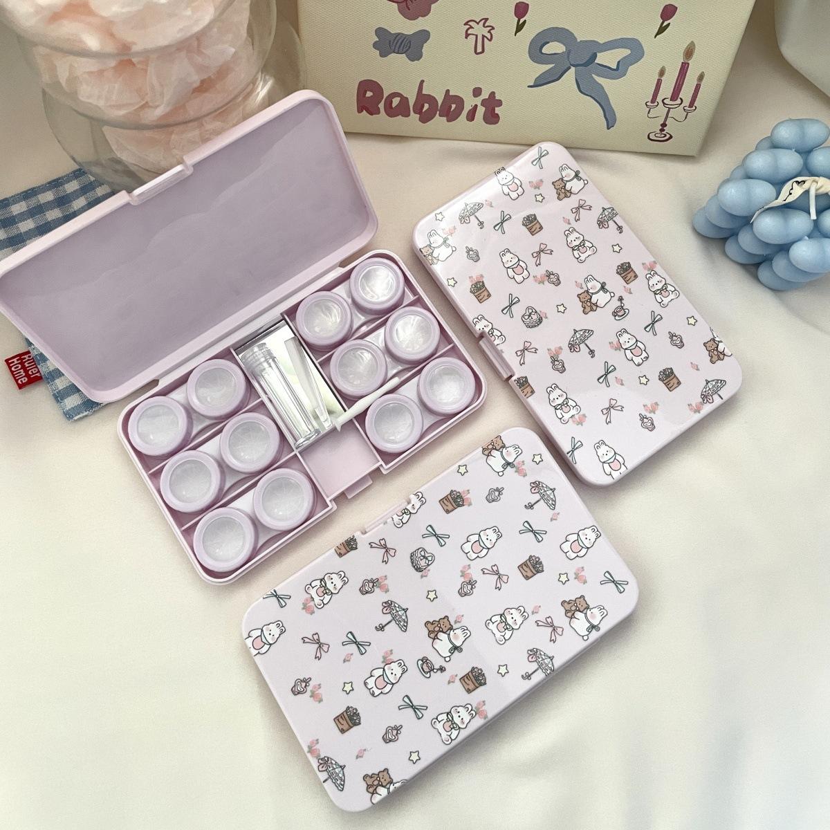 6 пар / набор Мини-набор контейнеров для контактных линз Портативный дорожный контейнер для хранения контактных линз Для красоты зрачка
6 пар / набор Мини-набор контейнеров для контактных линз Портативный дорожный контейнер для хранения контактных линз Для красоты зрачка