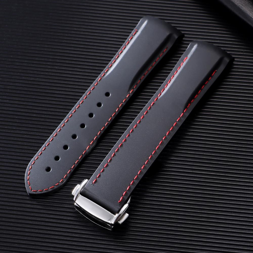 Rubber Watchband for Omega Seamaster Diving Watches Straps Blue Silicone Watch Strap 20mm 22mm Bracelet Watchband Accessories 20mm
Rubber Watchband for Omega Seamaster Diving Watches Straps Blue Silicone Watch Strap 20mm 22mm Bracelet Watchband Accessories 20mm