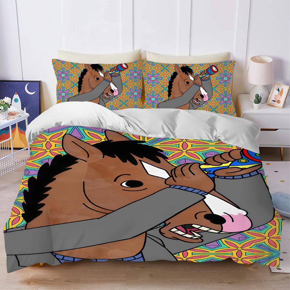 B-Bo-Jack H-Horseman Duvet Cover Set Soft Wash Bed 3 Piece Summer Comfortable Student Dormitory Home Baby Bedding Best seller (135x200cm)
B-Bo-Jack H-Horseman Duvet Cover Set Soft Wash Bed 3 Piece Summer Comfortable Student Dormitory Home Baby Bedding Best seller (135x200cm)