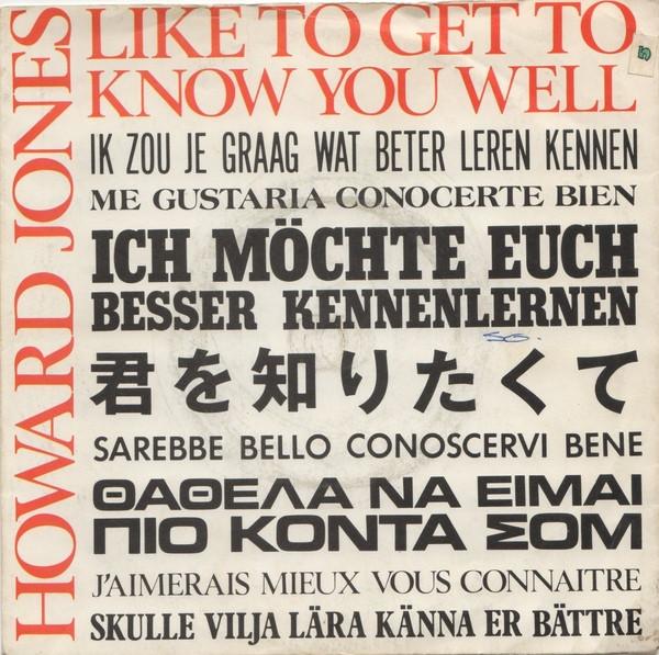 7-дюймовая пластинка HOWARD JONES Like To Get To Know You Well 2492987 1984 Танцевальная Электроника Б/у
7-дюймовая пластинка HOWARD JONES Like To Get To Know You Well 2492987 1984 Танцевальная Электроника Б/у