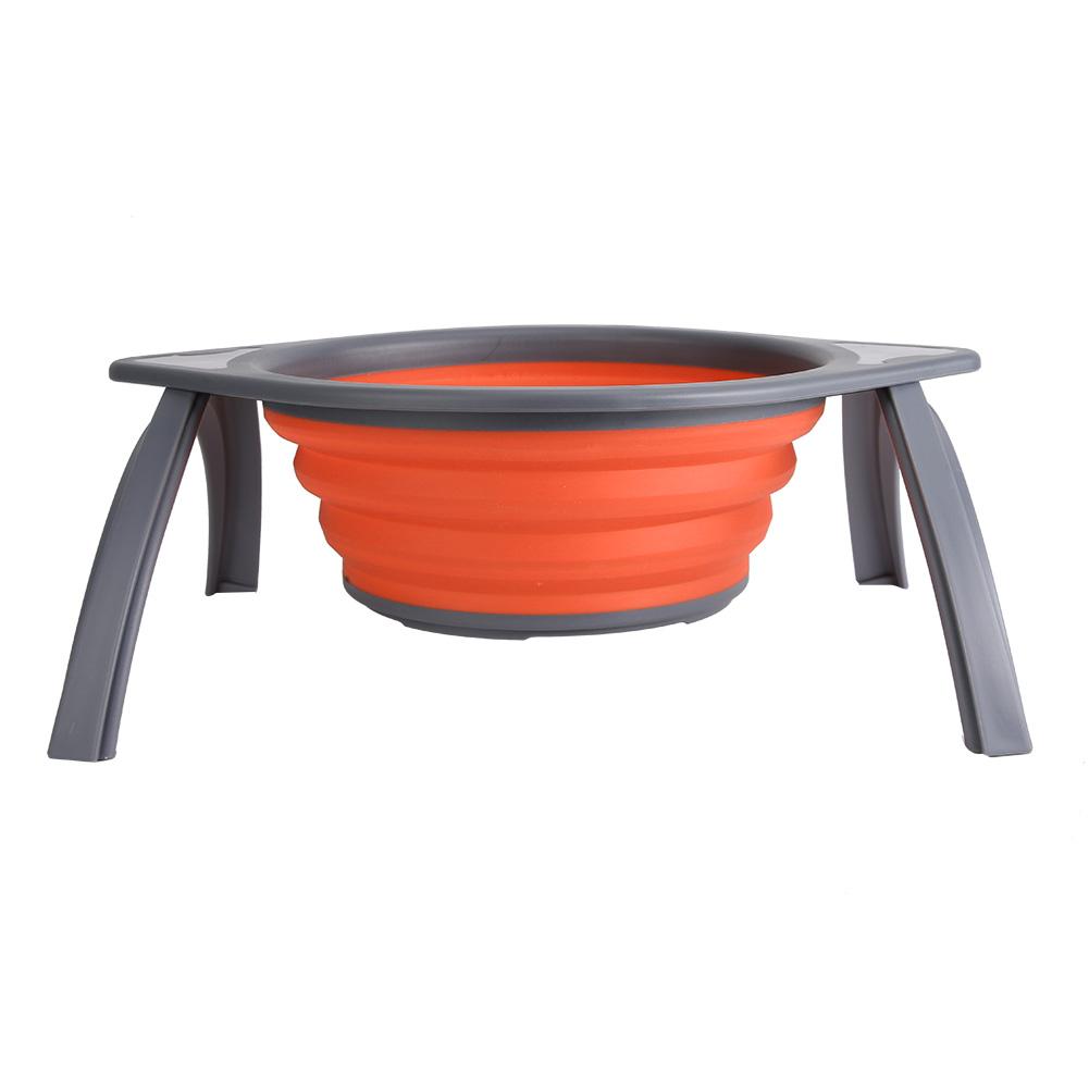 Portable Kitchen Silicone Folding Filter Fruit Vegetable Washing Basket Strainer with HolderOrange
Portable Kitchen Silicone Folding Filter Fruit Vegetable Washing Basket Strainer with HolderOrange