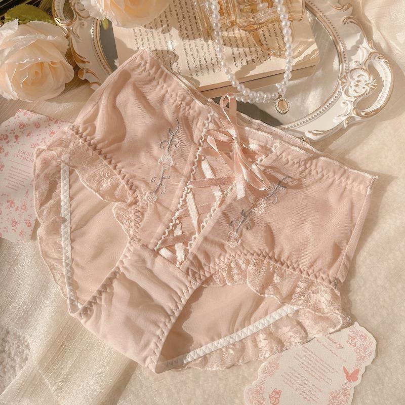 Sexy Thin Breathable Lace Womens Underwear Plus Size Cotton Gusset Comfortable Panties XXXL рожевий
Sexy Thin Breathable Lace Womens Underwear Plus Size Cotton Gusset Comfortable Panties XXXL рожевий