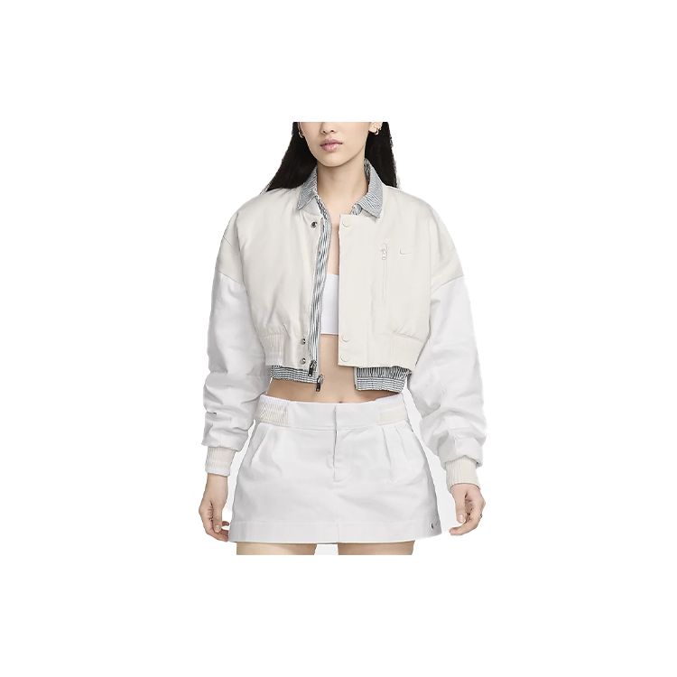 Nike Спортивная одежда Destroyer Color Block Короткая повседневная куртка с длинным рукавом из комбинированной ткани Женские куртки Призрачно-серый Белый FN2315-030 S
Nike Спортивная одежда Destroyer Color Block Короткая повседневная куртка с длинным рукавом из комбинированной ткани Женские куртки Призрачно-серый Белый FN2315-030 S