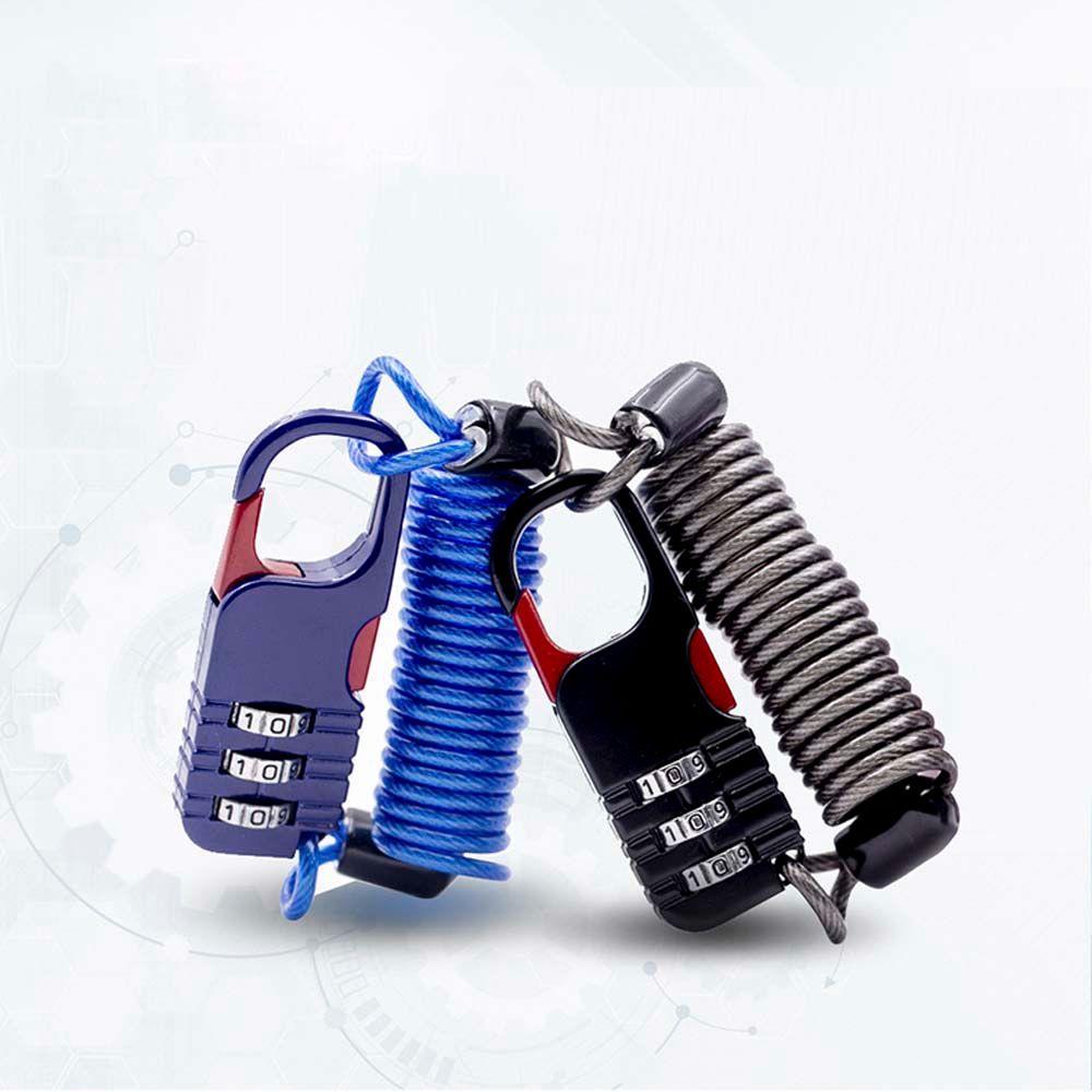 Safety Rope Lock Three Digit Combination Password Helmet Lock Chain Cable Wire Rope Helmet Lock
Safety Rope Lock Three Digit Combination Password Helmet Lock Chain Cable Wire Rope Helmet Lock