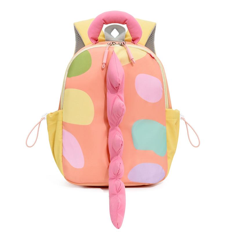 Children s bag for boys and girls cute color-matched dinosaur backpack soft and cartoon school bag
Children s bag for boys and girls cute color-matched dinosaur backpack soft and cartoon school bag