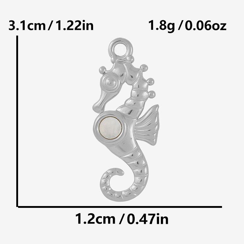 3pcs No Fade Sea Animal Charm Real White/Abalone Shell Conch Seahorse Crab Goldfish Stainless Steel Pendants For Jewelry Making
3pcs No Fade Sea Animal Charm Real White/Abalone Shell Conch Seahorse Crab Goldfish Stainless Steel Pendants For Jewelry Making
