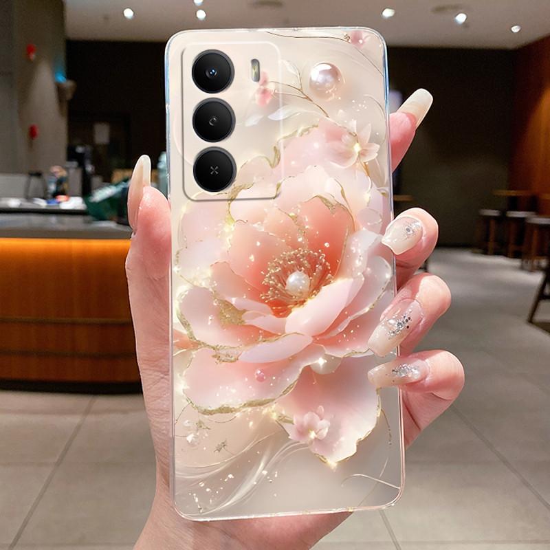 Silicone Case For Realme P3 Lite Pretty Flowers Butterfly Protective TPU Soft Back Cover Fundas For Realme P3 Lite 4G Phone Case realme P3 Lite
Silicone Case For Realme P3 Lite Pretty Flowers Butterfly Protective TPU Soft Back Cover Fundas For Realme P3 Lite 4G Phone Case realme P3 Lite