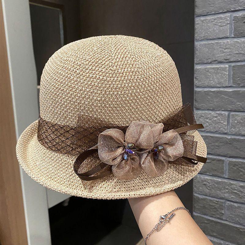 Summer New Floral Knitted Fisherman Hat Curly Edge Breathable Sunscreen Short Brim Outdoor Sun Hat For Women бежевий
Summer New Floral Knitted Fisherman Hat Curly Edge Breathable Sunscreen Short Brim Outdoor Sun Hat For Women бежевий