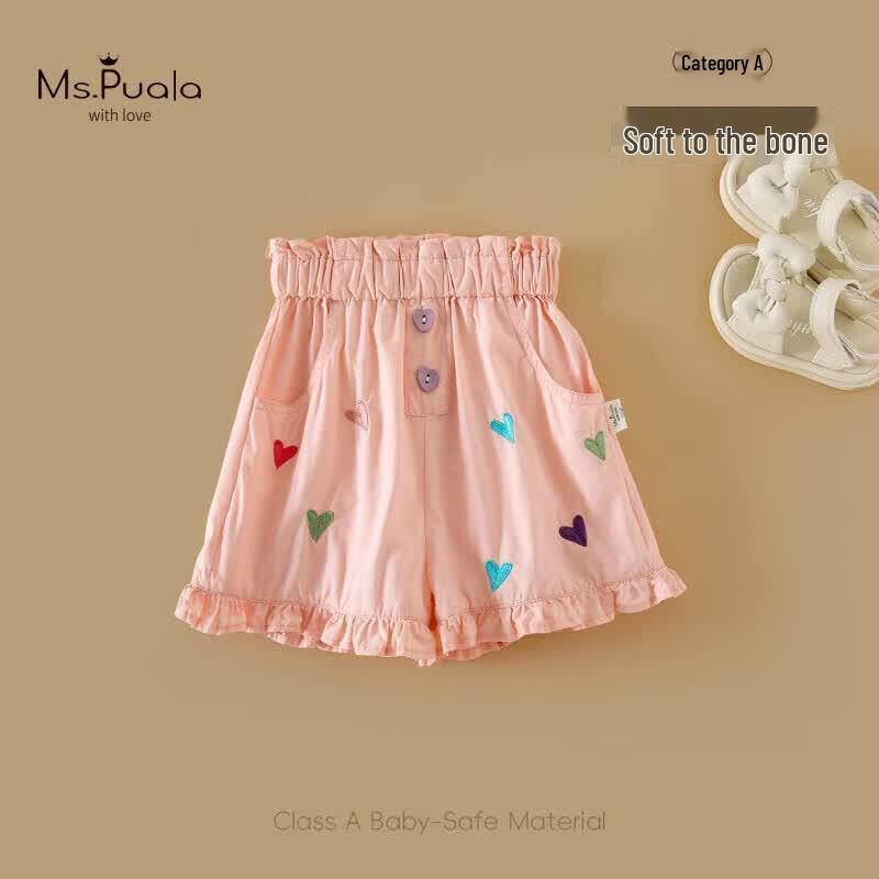 MS.PUALA Summer Embroidered Baby Girl Shorts 73cm (Height 68-74cm)
MS.PUALA Summer Embroidered Baby Girl Shorts 73cm (Height 68-74cm)
