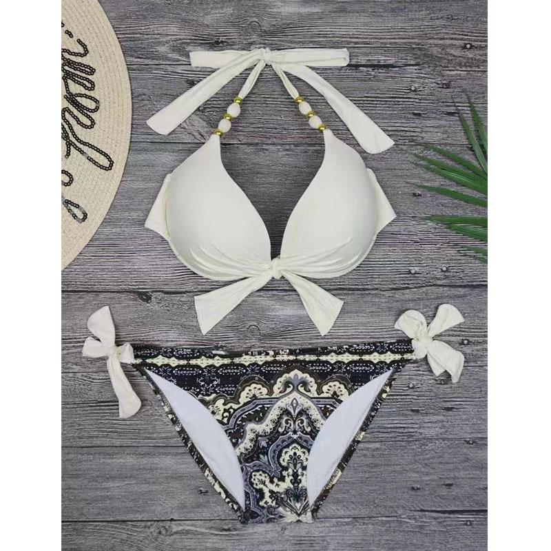 2024 Superior Quality Bandage Bikini Set - European & American Style Swimwear XL білий
2024 Superior Quality Bandage Bikini Set - European & American Style Swimwear XL білий