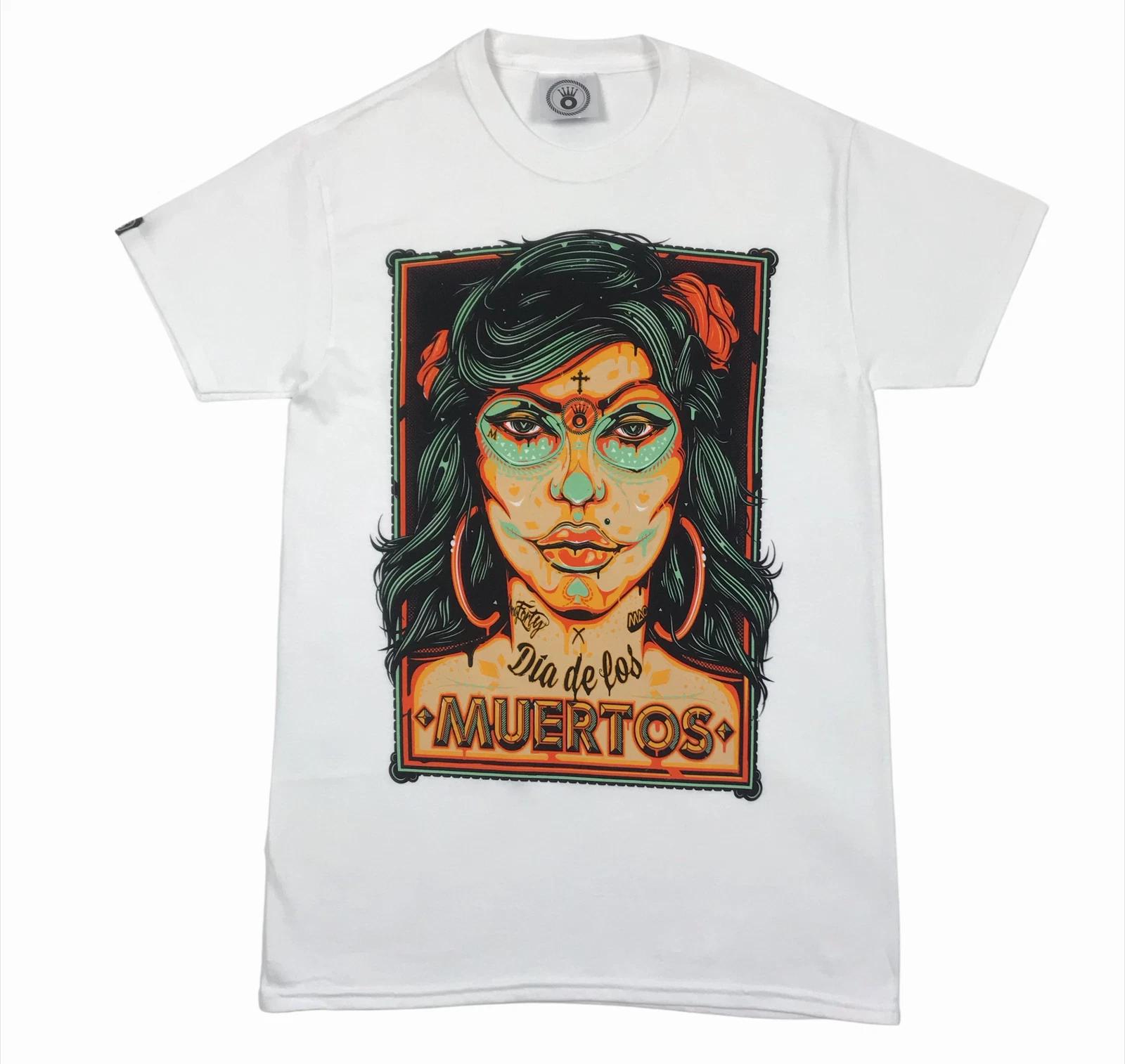 AnyForty & Tom Mac Duo De La Muerte White T-Shirt S
AnyForty & Tom Mac Duo De La Muerte White T-Shirt S