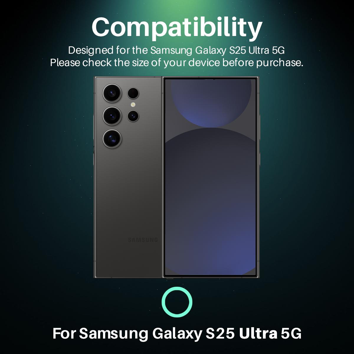 NORTHJO For Samsung Galaxy S25 Ultra Camera Lens Protector Tempered Glass HD Clear 3D Full Coverage Type A
NORTHJO For Samsung Galaxy S25 Ultra Camera Lens Protector Tempered Glass HD Clear 3D Full Coverage Type A