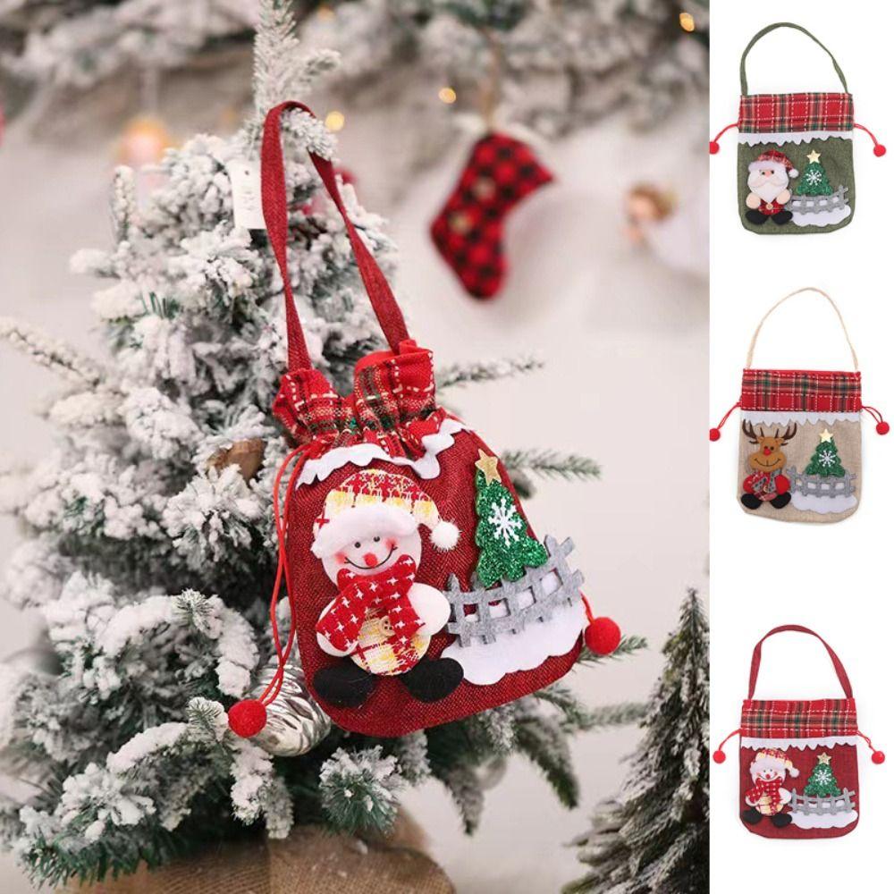 3D Drawstring Christmas Bag Santa Claus Christmas Gift Bag Practical Christmas Wrapping Bag Candy
3D Drawstring Christmas Bag Santa Claus Christmas Gift Bag Practical Christmas Wrapping Bag Candy