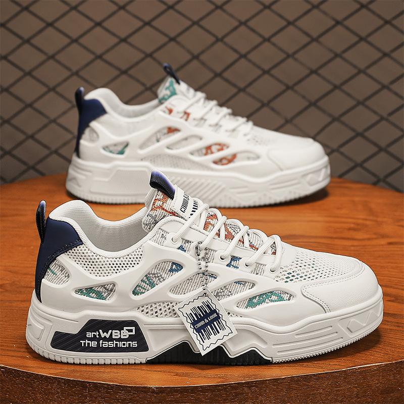 Men s shoes 2025 new spring mesh breathable casual board shoes heightening versatile sports niche design trendy shoes 39
Men s shoes 2025 new spring mesh breathable casual board shoes heightening versatile sports niche design trendy shoes 39