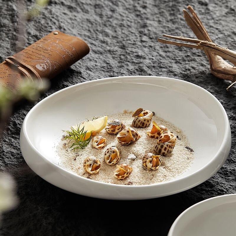 Changshen Ceramic Ingot Shallow Serving Plate
Changshen Ceramic Ingot Shallow Serving Plate