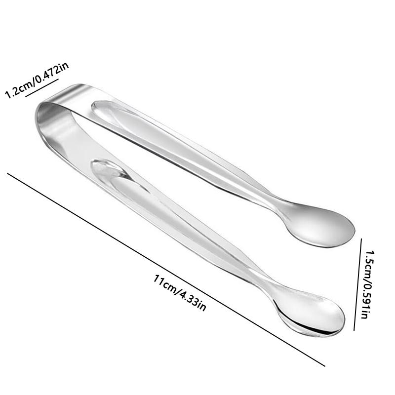 3pcs Stainless Steel Sugar Cube Tongs Portable Small Barbecue Food Tongs Food Grade Metal Lemon Clip Kitchen Accessories
3pcs Stainless Steel Sugar Cube Tongs Portable Small Barbecue Food Tongs Food Grade Metal Lemon Clip Kitchen Accessories