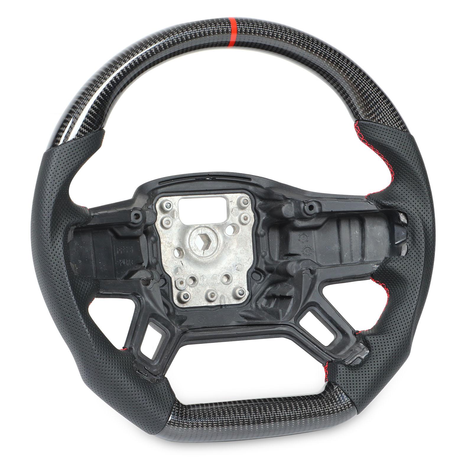 Специальная замена рулевого колеса из углеродного волокна и перфорированной кожи для Land Rover Defender 90 110
Специальная замена рулевого колеса из углеродного волокна и перфорированной кожи для Land Rover Defender 90 110