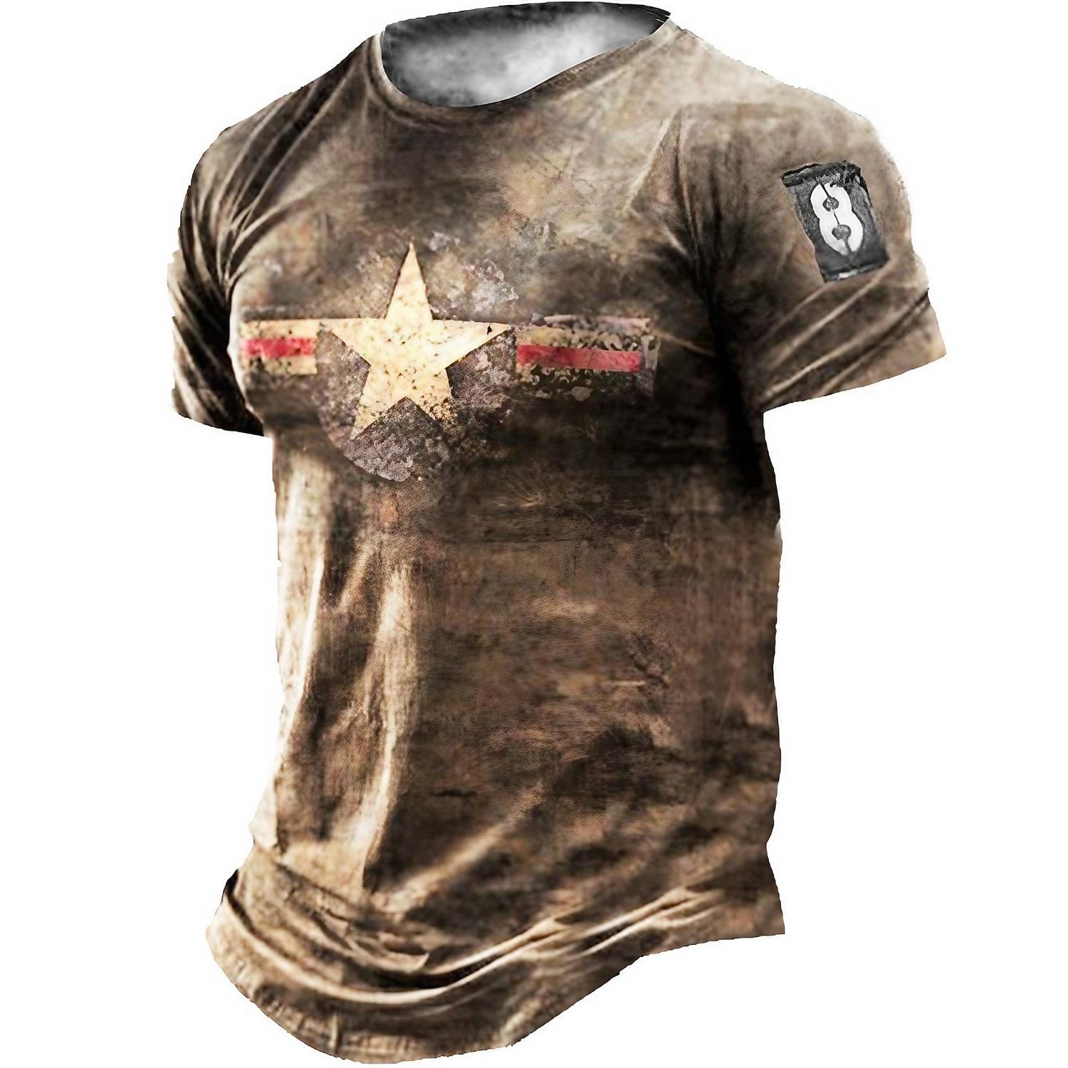 Men s Unisex Star Graphic Prints T Shirt Distressed T Shirt Short Sleeve T shirt 3D Print Crew Neck Shirt Vintage Sports 5XL
Men s Unisex Star Graphic Prints T Shirt Distressed T Shirt Short Sleeve T shirt 3D Print Crew Neck Shirt Vintage Sports 5XL
