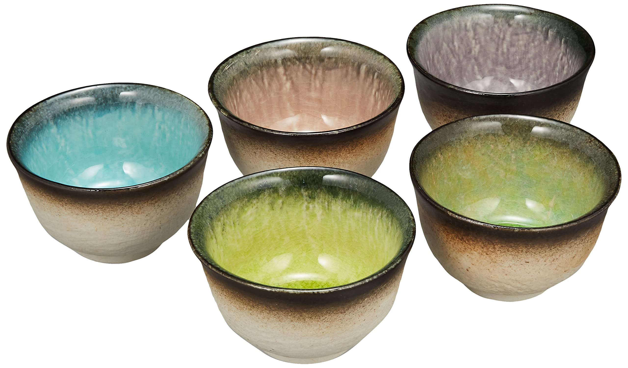 Utsuwa Roan Mino Ware Yamasaku Kiln Tableware Set Чаша для чая Sencha Объем чашки Sencha Приблизительно 210 мл Набор из 5 шт. 5 цветов Черный Желтый Зеленый Синий
Utsuwa Roan Mino Ware Yamasaku Kiln Tableware Set Чаша для чая Sencha Объем чашки Sencha Приблизительно 210 мл Набор из 5 шт. 5 цветов Черный Желтый Зеленый Синий
