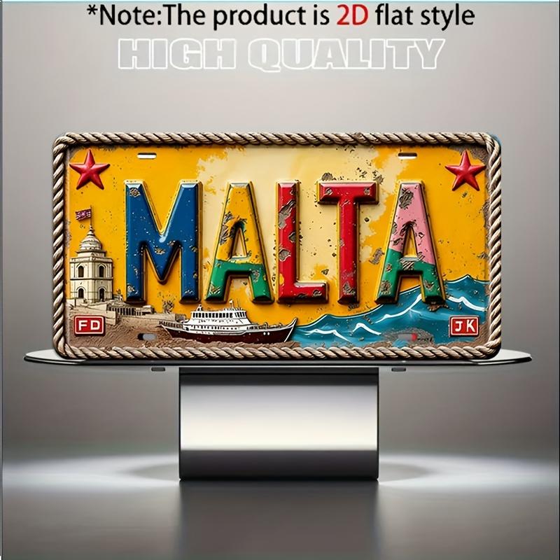 Decorative Only pc Vintage Maltese Metal Decorative Plaque and Ornament Rustic Wall Decor Suitable for Mens Caves Garages 15x30cm(5.9x7.8inch)
Decorative Only pc Vintage Maltese Metal Decorative Plaque and Ornament Rustic Wall Decor Suitable for Mens Caves Garages 15x30cm(5.9x7.8inch)