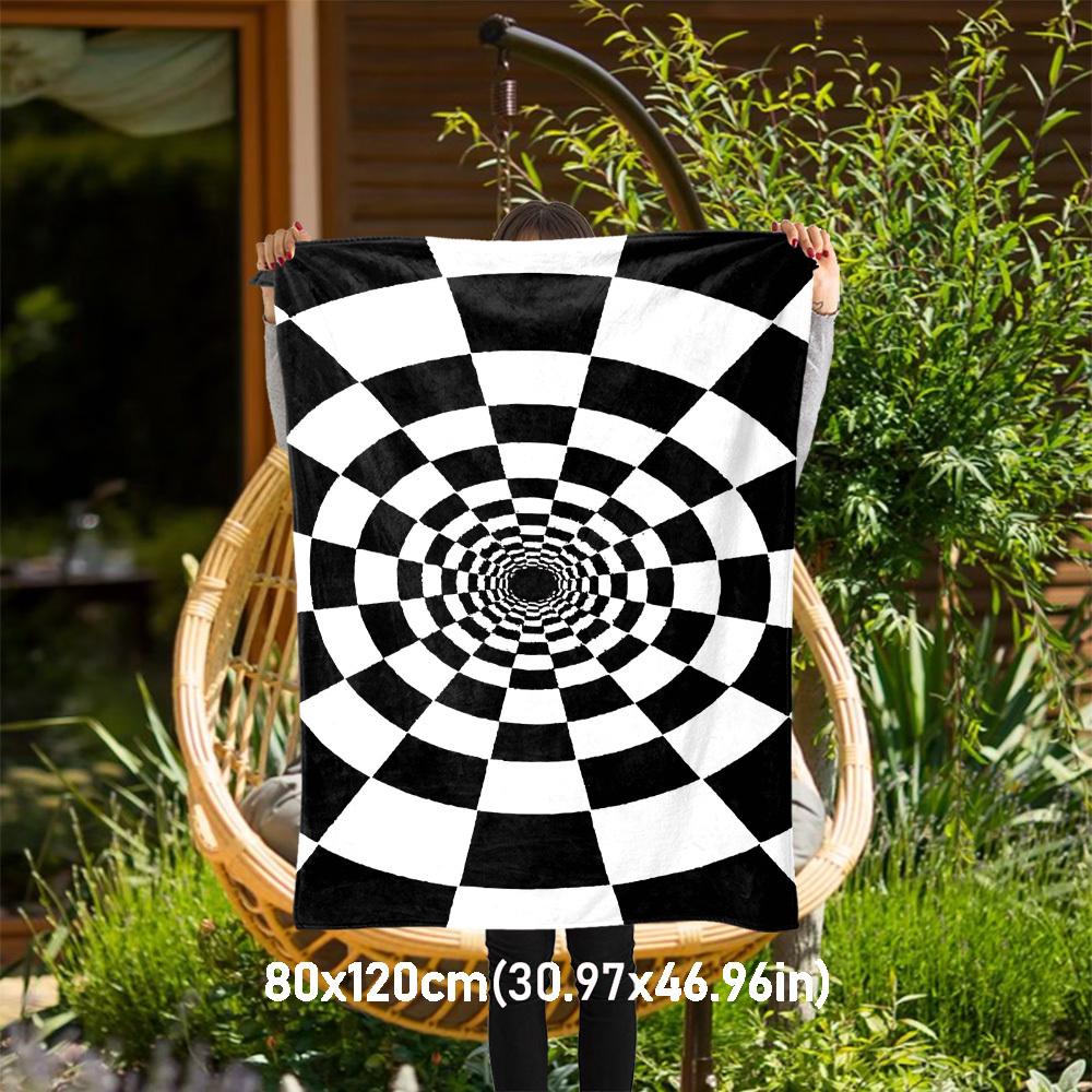 1PC Checkerboard TunnelOutdoor Flannel Blanket - Soft Plush Decor for Picnics, camping, Bedroom, Playroom, Office, or Lunch Break 1359A 80x120cm(31x47inch)
1PC Checkerboard TunnelOutdoor Flannel Blanket - Soft Plush Decor for Picnics, camping, Bedroom, Playroom, Office, or Lunch Break 1359A 80x120cm(31x47inch)